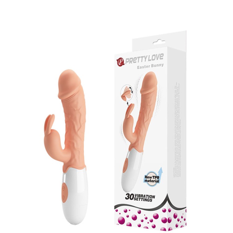 VIBRADOR REALÍSTICO EASTER BUNNY 30 MODOS DE VIBRAÇÃO