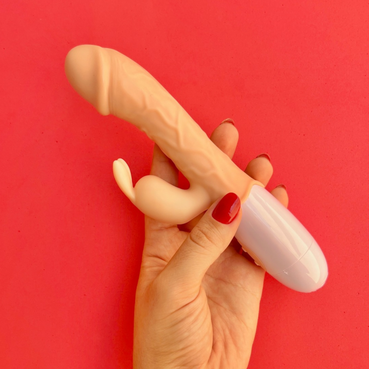 VIBRADOR REALÍSTICO EASTER BUNNY 30 MODOS DE VIBRAÇÃO