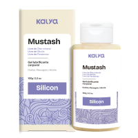 MUSTASH SILICON - GEL BEIJÁVEL À BASE DE ÁGUA E SILICONE