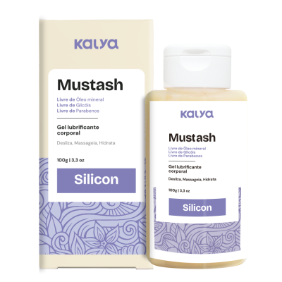 MUSTASH SILICON - GEL BEIJÁVEL À BASE DE ÁGUA E SILICONE