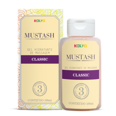 Mustash Classic Lubrificante à base de água com Fragrância Especial