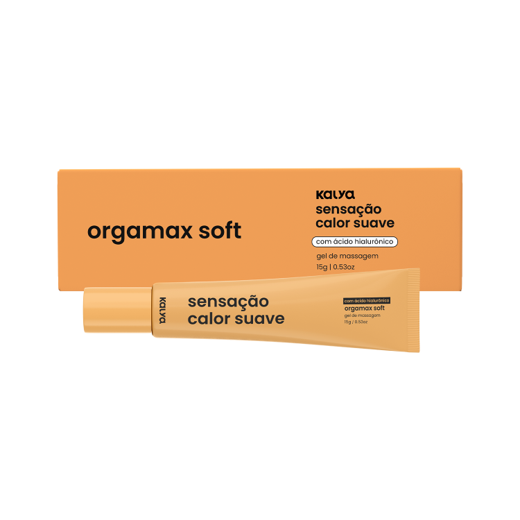 Orgamax SOFT – Facilitador de Orgasmo com ÁCIDO HIALURÔNICO