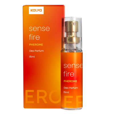 Perfume Feminino com Estimulador de Feromônio - Pherome Sense Fire 